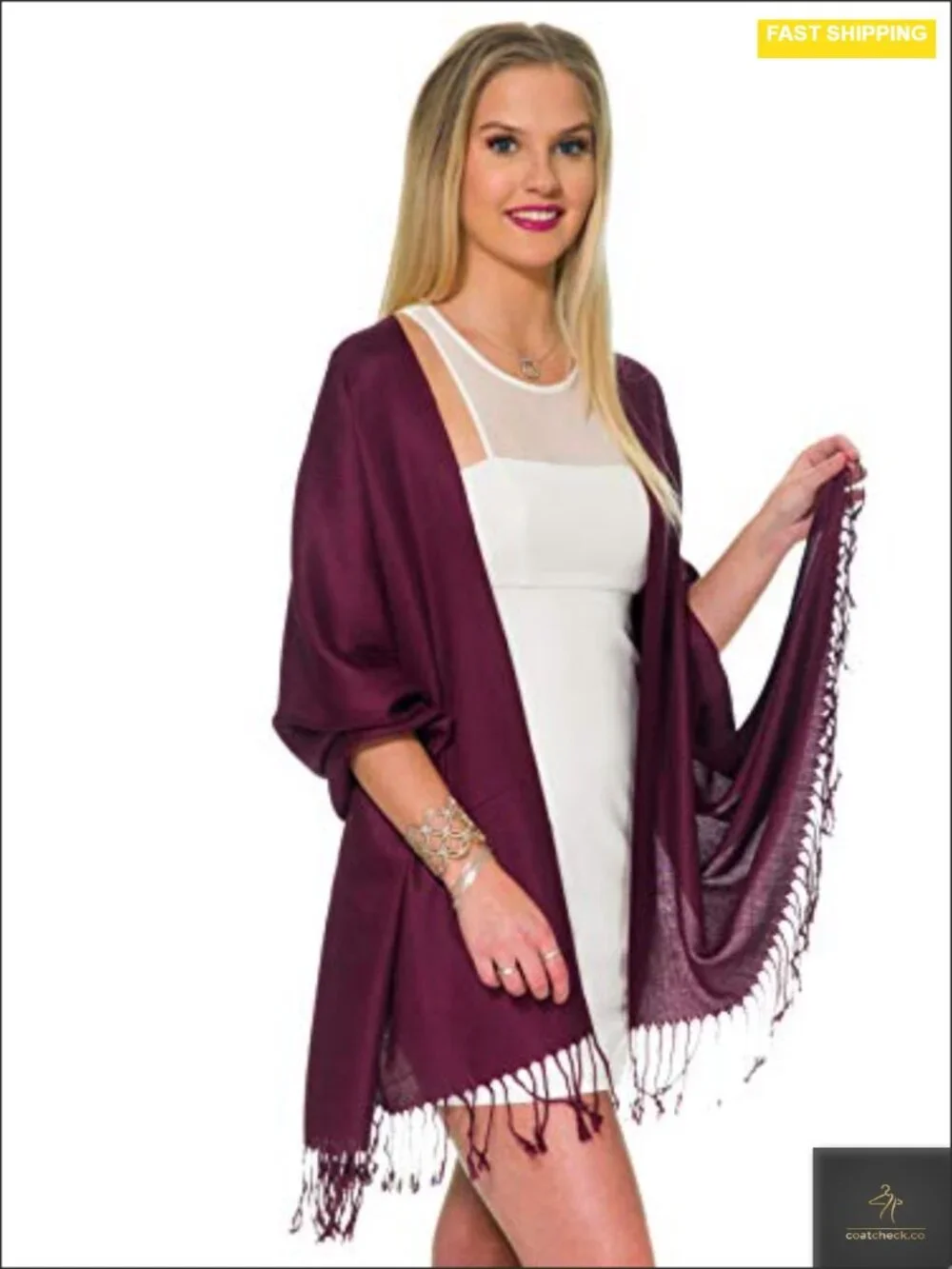 Pashmina Shawls & Wraps - Large Soft Wedding Shawl for Women, Evening & Bridal